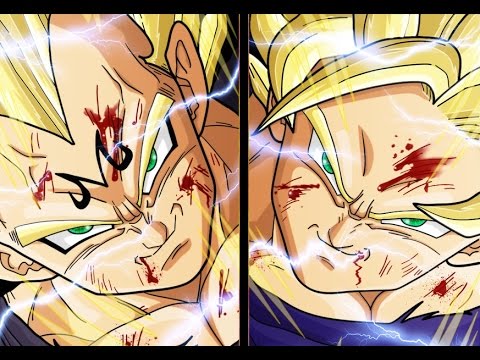 Nickspekter on X: Majin goku vs vegeta ssj2 😅😝   / X