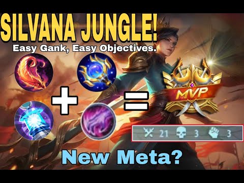 Jungle Silvana, New meta? | Unstoppable Silvana | MobileLegends | GraceTV |