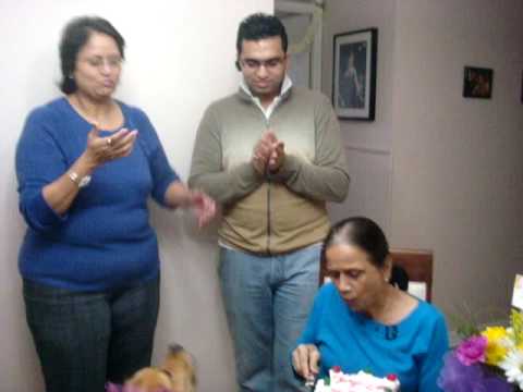 AJI's 75th BIRTHDAY  - CAKE CUTTING CEREMONY