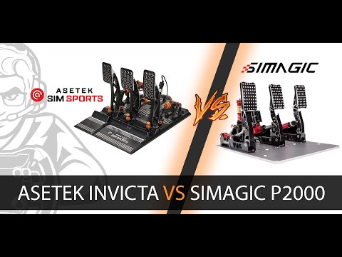Asetek Simsports Invicta vs Simagic P2000 | Head to Head comparison