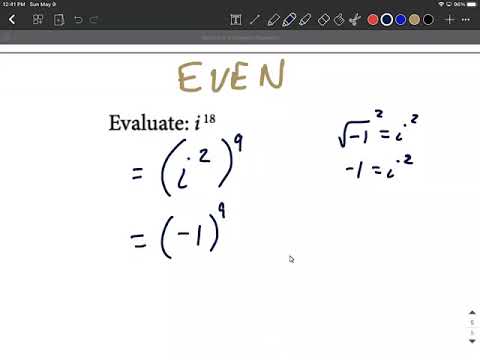 Complex Numbers | Powers of i (imaginary numbers raised to powers)