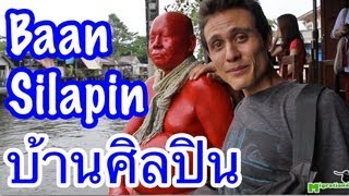 preview picture of video 'Baan Silapin (บ้านศิลปิน) - A Trip to Bangkok's Inspiring Artist's House'