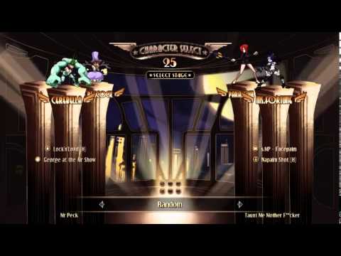 Skullgirls - Mr Peck vs Woofly 17/04/2014