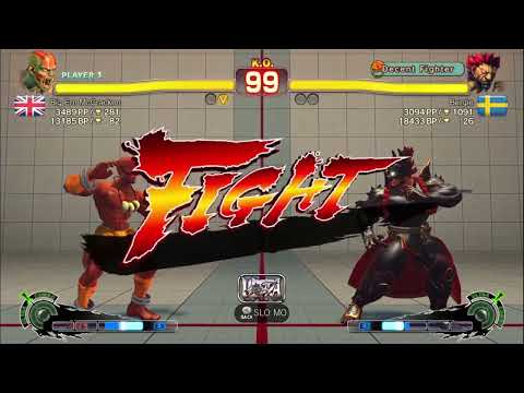 Big Ern McCracken (Dhalsim) Vs Bergine (Akuma) | USF4