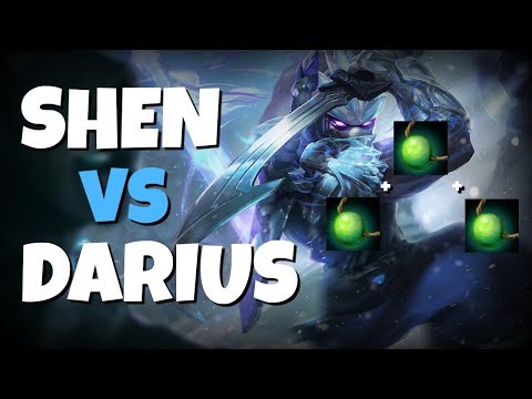 SHEN TOP LANE VS DARIUS - SEASON 8!