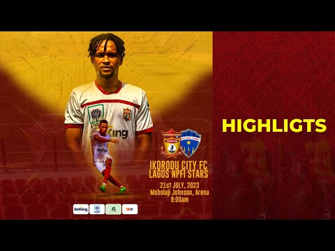 Ikorodu City VS Lagos NPFL All Stars Highlights