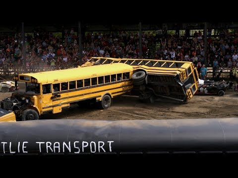 Demolition derby - BIG BUS -  (Lachute 2017)