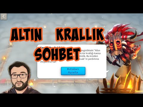 ALTIN KRALLIK ROK SİYASET MEYDANI  KAZAKİSTANDA YAŞAYAN TÜRK ARKADAŞLA SOHBET   | Rise of Kingdoms