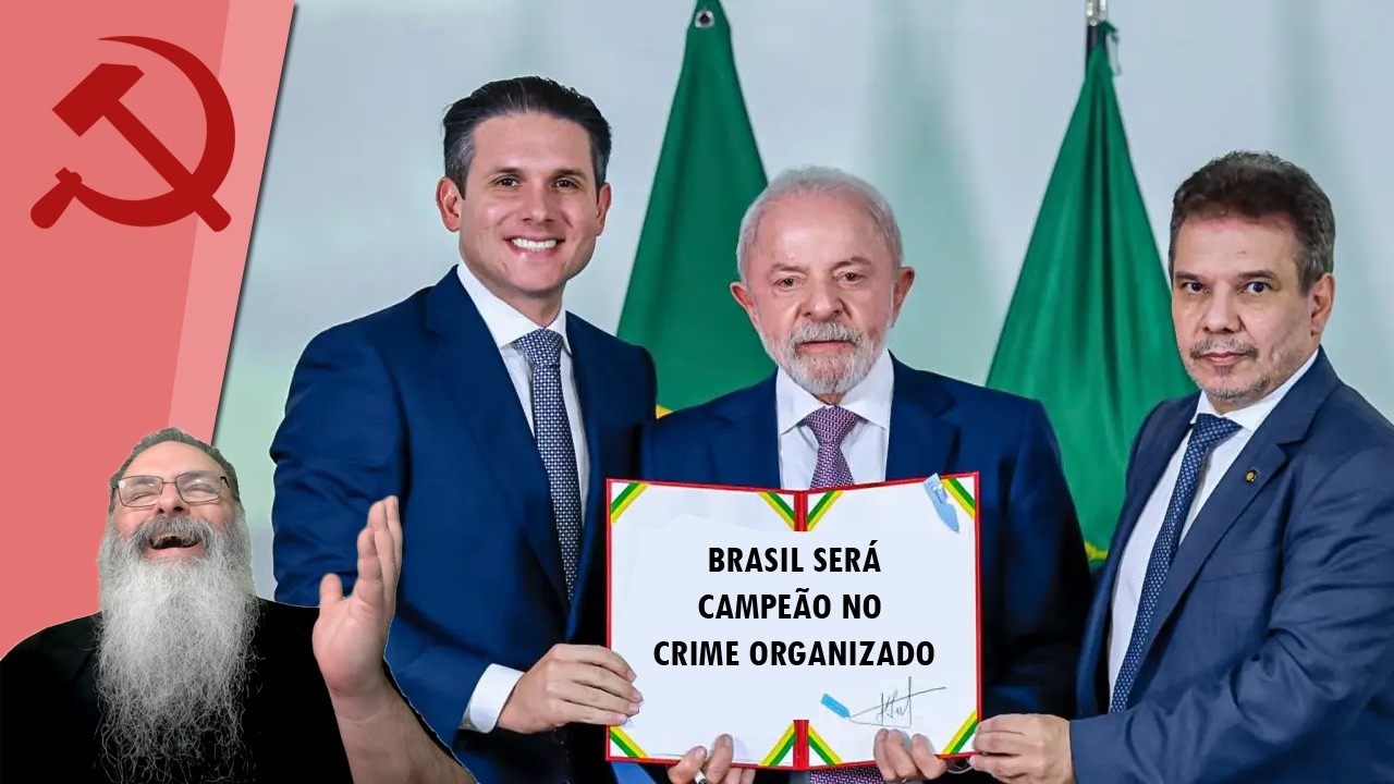 LULA CONFESSA que QUER "BRASIL RESPEITADO pelo CRIME ORGANIZADO", LULINHA e FICTOR não deixam MENTIR