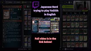 Japanese Nerd trying to play Yu-Gi-Oh! #shorts #masterduel