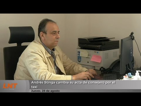 Andrés Stinga se despide del Cabildo con una carta