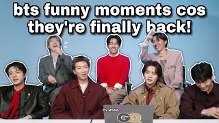 Zabawne momenty BTS, bo w końcu powrócili!