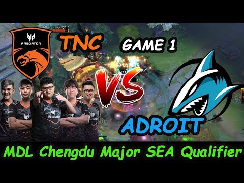TNC vs Adroit | Armel [Leshrac] Mac [Ember Spirit] Chengdu Major SEA Qualifier Dota 2 Game1