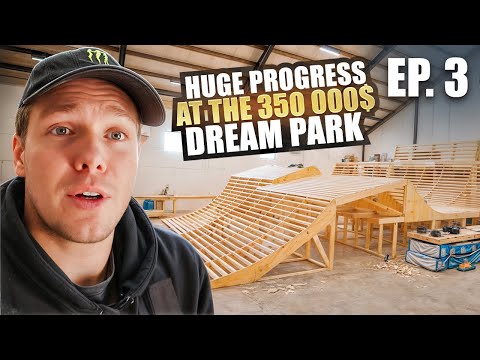 HUGE PROGRESS AT THE 350 000$ DREAM PARK | Build Series - EP.3