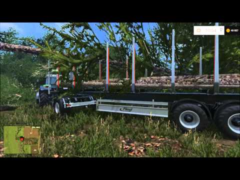 Farming Simulator 15 S3E5 Multiplayer - Wycinka Lasu | Ekspresowe Rozładowanie Drzewa