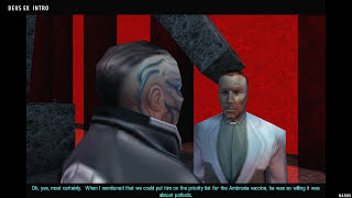 Deus Ex intro / PC / 2000