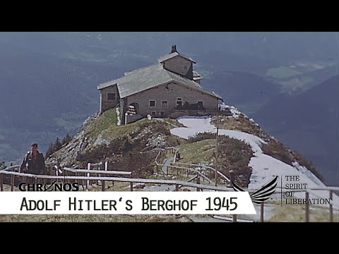 Adolf Hitler's destroyed "Berghof" on the Obersalzberg (1945)