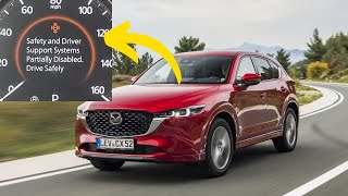 “Safety and Driver Support System Temporarily Disabled” in Mazda vehicles
