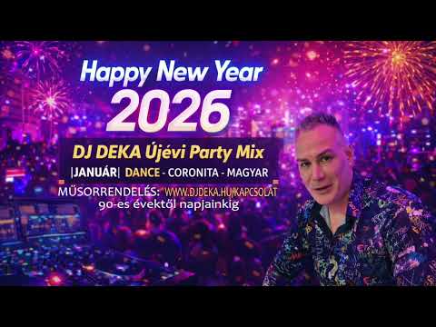 Happy New Year 2026  💥 DJ DEKA Újévi Party Mix  💥 JANUÁR 💥