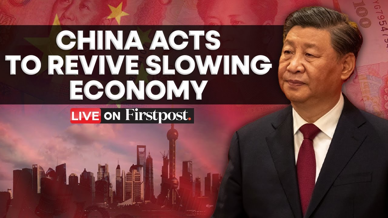 LIVE: China's Central Bank Cuts Rates, Unveils New Measures to Combat Economic Slowdown