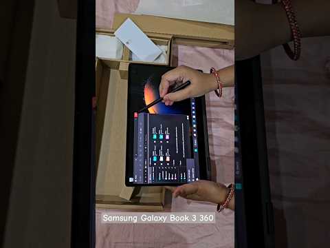 Samsung Galaxy book 3 360 Unboxing #samsung #samsunggalaxy #galaxybook360