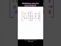 Identity Matrix — Multiplication #maths #algebra2easy #matrices #identitymatrix #multiplication