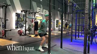 How to do a heel elevated back squat
