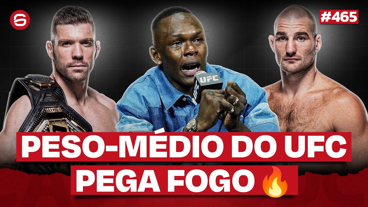 ADESANYA FOI PRO BREJO; IMAVOV, KHAMZAT, DDP E STRICKLAND EM PÉ DE GUERRA (Podcast Sexto Round #465)
