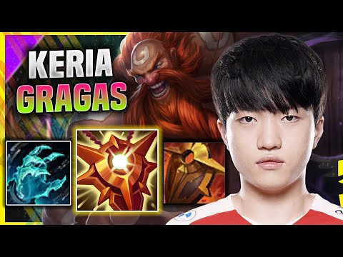 LEARN HOW TO PLAY GRAGAS SUPPORT LIKE A PRO! - T1 Keria Plays Gragas Support vs Amumu! | Season 11