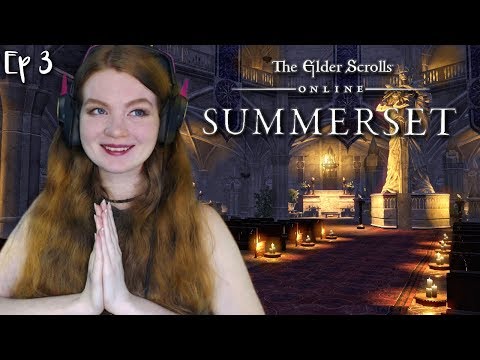 New Collectibles & Starting the Main Quest! | Let's Play: Elder Scrolls Online: Summerset | Ep 3