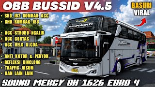 Download lagu MANTAP🤩 UPDATE OBB BUSSID V4.5 SOUND MERCY OH 1626 EURO 4 | SUPPORT KODENAME & ALL APK  mp3