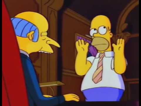 The Simpsons: Homer talking to his brain compilation