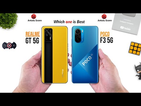 Realme GT vs Poco F3 || Full Comparison ⚡ Which one is Best.
