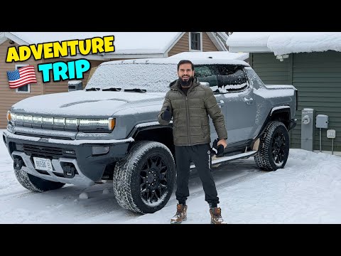 HUMMER EV MEIN ADVENTURE TRIP START HOGAYA 😍❄️ MOST BEAUTIFUL TRIP