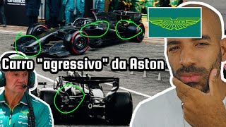Aston Martin coloca NOVO CARRO NA PISTA cheio de novidades, mas teve problemas em 5 voltas - RESUMO