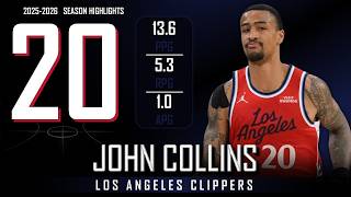 John Collins || 2025-2026 Los Angeles Clippers Highlights