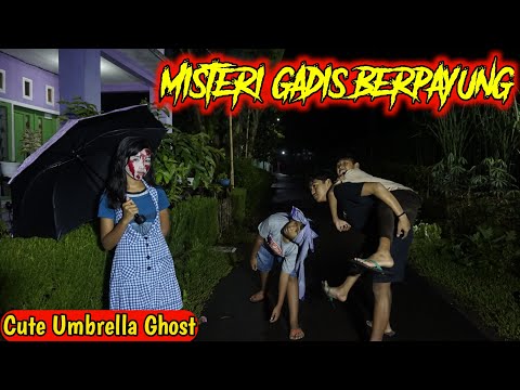 Prank Hantu Gadis Berpayung Penuh Sensasi || Emak emak Lucu || Cute Umbrella Ghost