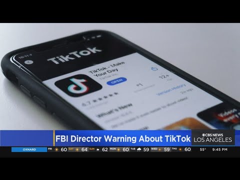 FBI director issues warning about TikTok