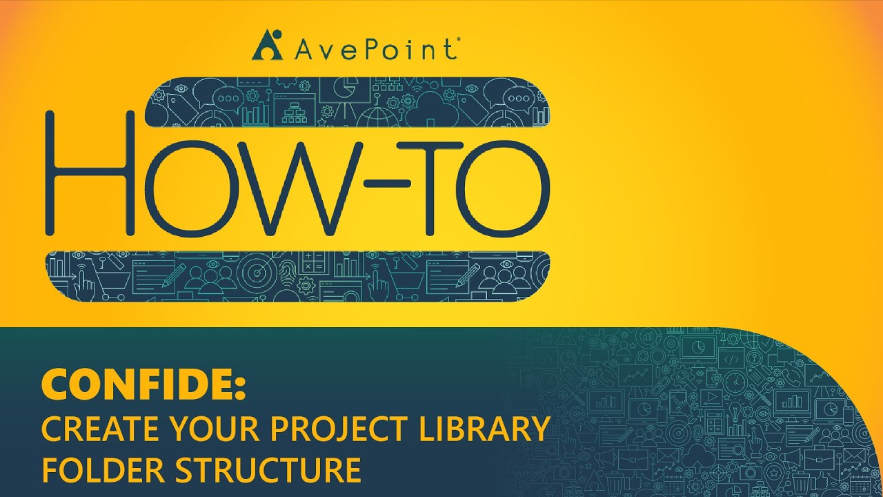 How-To: Confide - Create Your Project Library Folder Structure