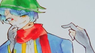 ^ら^さん描いたからコピックメイキング