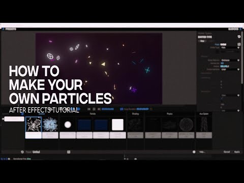 The Only Particle Tutorial You Ll Ever Need Trapcode Particular After Effects Tutorial