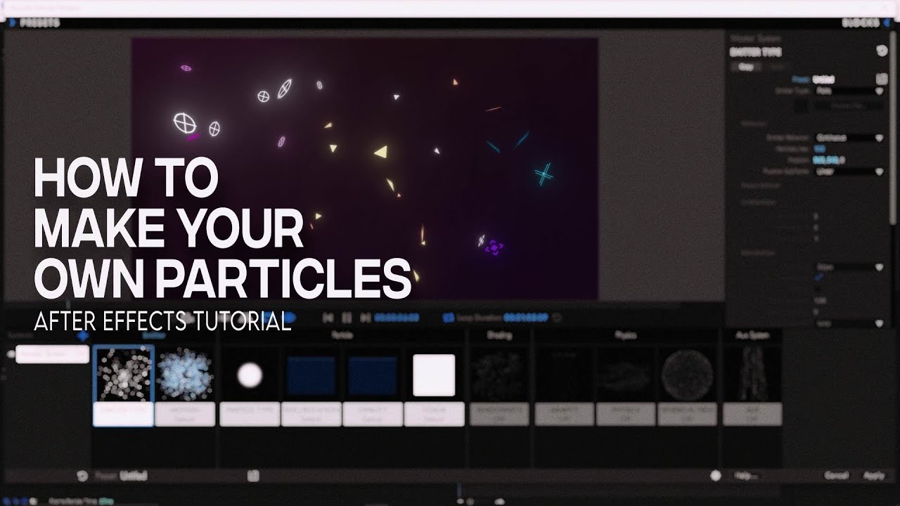 The ONLY Particle Tutorial you'll EVER need | Trapcode Particular | After Effects Tutorial