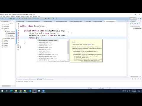 Java Programming 1 - Chapter 10 Exercises 1 and 5 -...