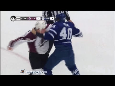 Cody McLeod vs Troy Bodie Oct 8, 2013