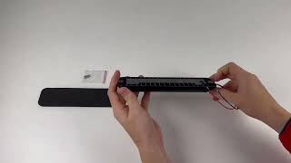 LED osvetlenie interiéru/exteriéru, 10-30V, 15W, ECE R10, IP67, čierne dotykové