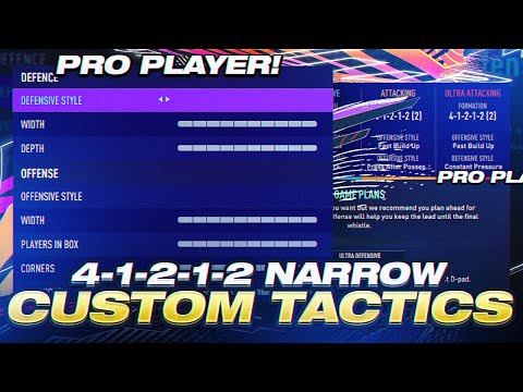 FIFA 21 41212 NARROW PRO CUSTOM TACTICS & PLAYER INSTRUCTIONS! - FIFA 21 Ultimate Team