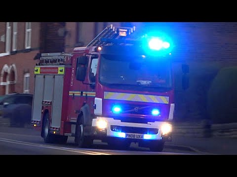 Gorton Second Pump Responding - Greater Manchester Fire And Rescue Service