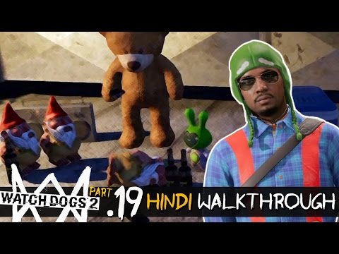 Watch Dogs 2 (Hindi) Walkthrough Part 19 - SECRET GNOME OUTFIT (PS4 Gameplay)