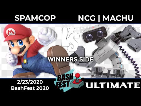 BashFest 2020: Spamcop (Mario) vs NCG | Machu (Banjo & Kazooie, R.O.B.) - Pools