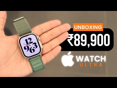 Apple Watch ULTRA 1st RETAIL UNIT Unboxing in India